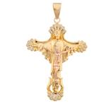 Forever Diamonds XL Crucifix in 14kt Gold